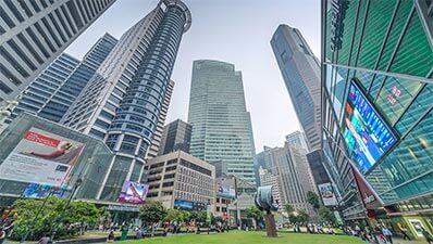 Central business district Singapore