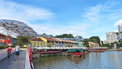Clarke Quay Singapore River